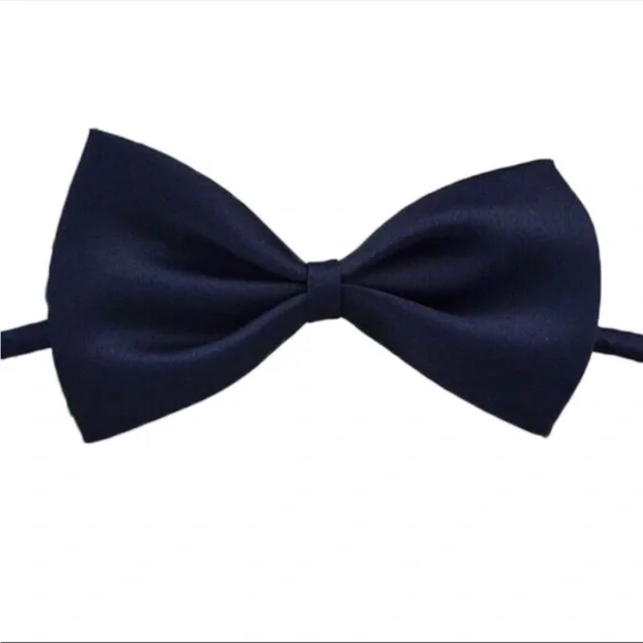 Dog & Cat 🪢 2 Piece Sateen Adjustable Bow Tie Collars - Picture 8 of 8